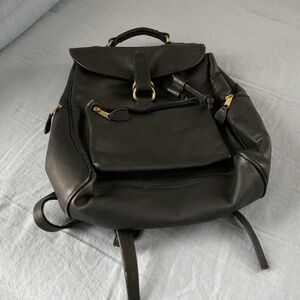 Beautiful FRYE Leather Backpack Made in Colombia
